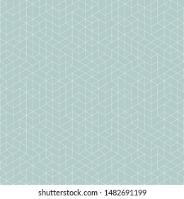 Seamless background for your designs. Modern vector light blue and white ornament. Geometric abstract pattern