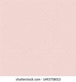 Seamless background for your designs. Modern vector pink and white ornament. Geometric abstract pattern