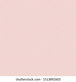Seamless background for your designs. Modern vector pink and white ornament. Geometric abstract pattern