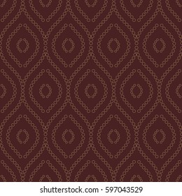 Seamless background for your designs. Modern vector ornament. Geometric abstract pattern
