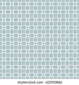 Seamless background for your designs. Modern vector white ornament. Geometric abstract pattern