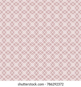 Seamless background for your designs. Modern vector purple and white ornament. Geometric abstract pattern