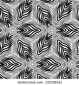 Seamless background with zebra pattern
