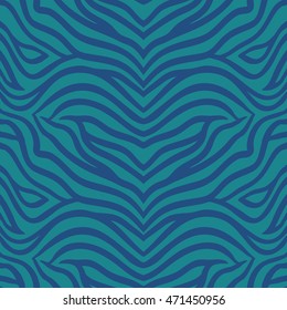 Seamless background of zebra pattern. Zebra stripe vector.