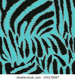 Seamless background with zebra skin