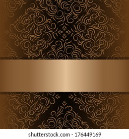 seamless background.damask pattern.invitation card