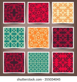Seamless backgrounds Collection - Vintage Tile