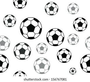 Seamless backgrounds. Football