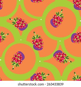 seamless backgrounds with fruits