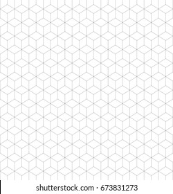 Seamless backround of a grid of 3D cubes 