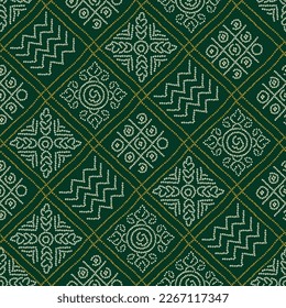 seamless green pattern
