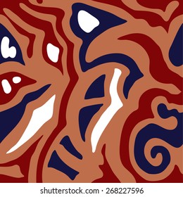 Seamless Bali pattern in vector format