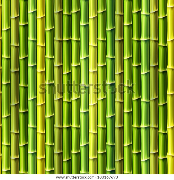 シームレスな竹の背景 ベクターイラスト Eps10 のベクター画像素材 ロイヤリティフリー