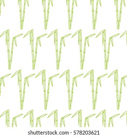 Seamless bamboo pattern for design and decoration.