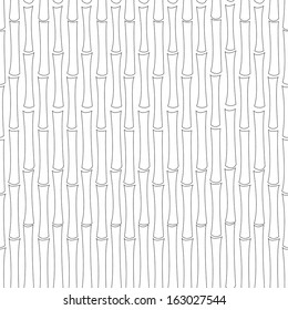 Seamless bamboo pattern. You can use it in textile design, greeting cards, graphic design. 