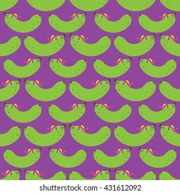 Seamless Banana Fruit Green Pattern, Fruit Vector, Fruit Pattern