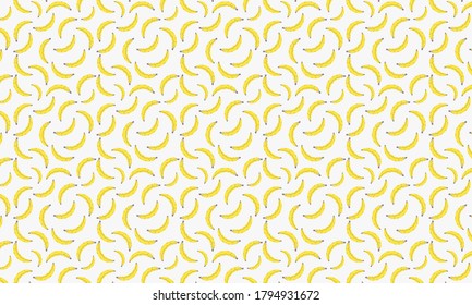 Patrón de plátano sin soldadura para fondo, textura, papel tapiz, textil, web