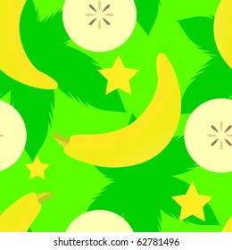 Seamless from bananas