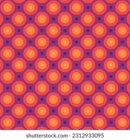 Seamless Banner Concept Retro Minimal Repeat Creative Template Modern Artistic Print Design Vintage Texture Backdrop Art Fashion Background Wallpaper Decoration Fabric Textile Graphic Pattern.