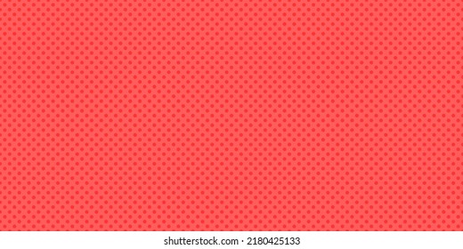 Banner sin costura con puntos rojos