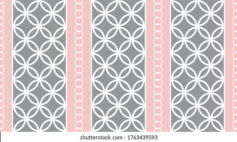 Seamless  Baroque Chain Pattern. Vector design for Fashion Prints and Backgrounds.