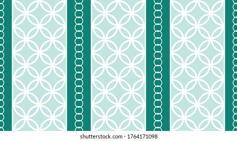 Seamless  Baroque Chain Pattern. Vector design for Fashion Prints and Backgrounds.