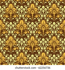 Seamless baroque wallpaper