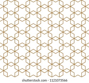 Seamless based on Kumiko pattern in color lines of medium thickness.Rounded corners.