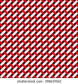 Seamless Basket Weave Abstract Background Pattern