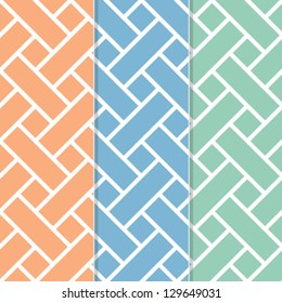 Seamless Basket Weave Background Pattern