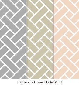 Seamless Basket Weave Background Pattern