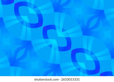 Seamless batik ethnic dayak line art pattern of indonesian culture traditional
