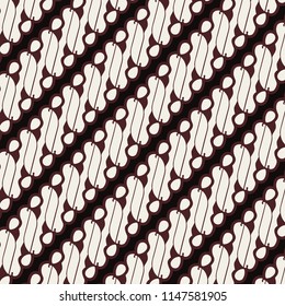 seamless batik pattern from javanese Indonesia
