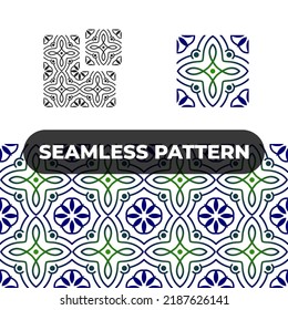 Nahtlose Batik-Muster, Batik, Blumenmuster, nahtlose Muster, Batik-Batik-Abbildung
