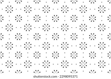 Seamless batik pattern,geometric tribal pattern,it resembles ethnic boho,aztec style,ikat style.luxury decorative fabric black and white seamless pattern for famous banners. 