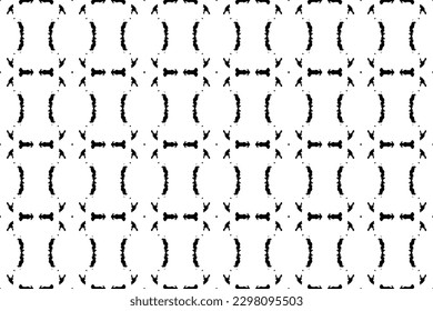 Seamless batik pattern,geometric tribal pattern,it resembles ethnic boho,aztec style,ikat style.luxury decorative fabric black and white seamless pattern for famous banners. 