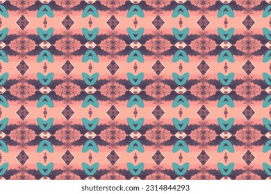 Seamless batik pattern,geometric tribal pattern,it resembles ethnic boho,aztec style,ikat style.luxury decorative fabric pattern for famous banners.designed for use fabric,curtain,carpet,Batik