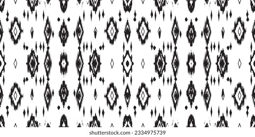 Seamless batik pattern,Seamless tribal batik pattern,and Seamless motif pattern resemble ethnic boho, Aztec,and ikat styles.designed for use in satin,wallpaper,fabric,curtain,carpet,Batik Embroidery