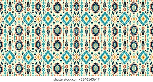Seamless batik pattern,Seamless tribal batik pattern,and Seamless colorful pattern resemble ethnic boho, Aztec,and ikat styles.designed for use in wallpaper,fabric,curtain,carpet,Batik Embroidery
