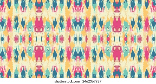 Seamless batik pattern,Seamless tribal batik pattern,and Seamless colorful pattern resemble ethnic boho, Aztec,and ikat styles.designed for use in wallpaper,fabric,curtain,carpet,Batik Embroidery