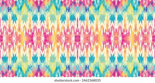 Seamless batik pattern,Seamless tribal batik pattern,and Seamless colorful pattern resemble ethnic boho, Aztec,and ikat styles.designed for use in wallpaper,fabric,curtain,carpet,Batik Embroidery