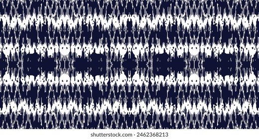 Patrón de batik sin costura, patrón de batik tribal sin costura y patrón de colores sin costura se asemejan a los estilos étnicos boho, azteca e ikat. diseñado para su uso en Fondo de pantalla, tela, cortina, alfombra, bordado de batik