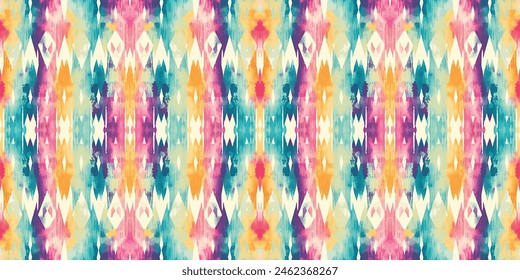 Seamless batik pattern,Seamless tribal batik pattern,and Seamless colorful pattern resemble ethnic boho, Aztec,and ikat styles.designed for use in wallpaper,fabric,curtain,carpet,Batik Embroidery