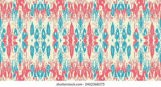 Seamless batik pattern,Seamless tribal batik pattern,and Seamless colorful pattern resemble ethnic boho, Aztec,and ikat styles.designed for use in wallpaper,fabric,curtain,carpet,Batik Embroidery