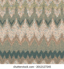 Seamless Batik tie dye texture background repeat modern pattern, Background with a knitted texture, imitation of wool. Abstract green background.