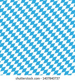 Seamless Bavarian rhombic pattern. Ideal for textiles, packaging, paper printing, simple backgrounds and textures.