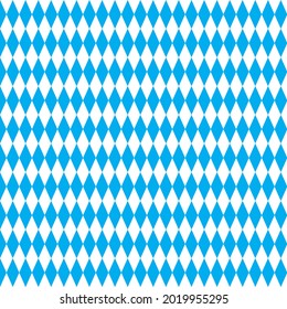 Seamless Bavarian rhombic pattern. Ideal for textiles, packaging, paper printing, simple backgrounds and textures.