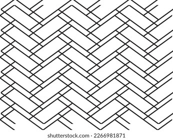 Seamless beautiful abstract deco line colorful pattern vector flat background.	