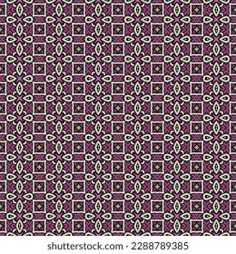 Seamless Beautiful Backdrop Background Retro Wallpaper Texture Style Print Symbols Card Modern Repetition Interior Classic Luxury Tile Shape Fabric Art Fashion Design Textile Graphic Vintage Pattern.