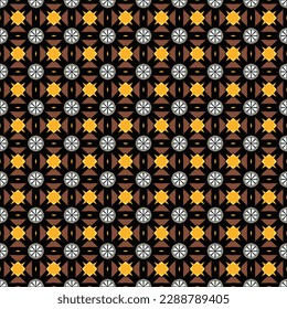 Bonito Fondo De Fondo Retro Papel De Tela Tela Estilo Símbolos De Impresión Tarjeta Moderna Repetición Interior Clásica Forma De Tile De Lujo Tejido Diseño De Moda Diseño Gráfico Textil Patrón Vintage.